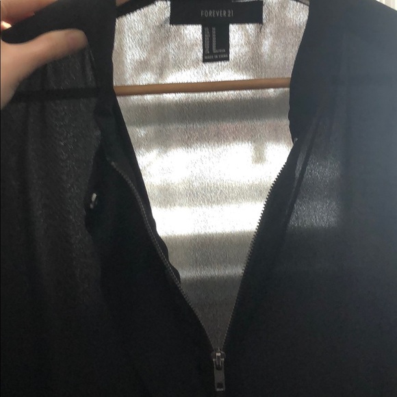 Sheer bomber jacket - Picture 2 of 5